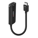 Lindy HDMI 2.1 DisplayPort 1.4 Átalakító Fekete 15cm 38329 (38329)