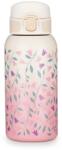 Petite&mars rozsdamentes acél hőtartó kulacs ivócsőrrel, Delicate Flowers, 36 hó+, 500 ml