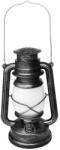 Verk 12452 retro LED lámpás lánghatással, 3 világítási mód, USB, szürke
