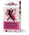 Cafe Frei Kávékapszula, Nespresso kompatibilis, Cafe Frei Buenos Aires-i karamella bíbor maracujával 9+1db kapszula (110163) - web24