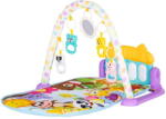 Chipolino Covoras de Joaca Chipolino cu Pian Zoo Party +0luni Violet (PGRZP02302PU)