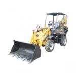  Buldoexcavator articulat compact 2.5T, motor diesel 52CP, adancime sapare 1600mm, cupa frontala si brat excavare spate THOR