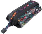 ZIPIT Penar cu fermoar ZIPIT Lenny Clear 2 Sides - Black Floral (ZP-379012) Penar