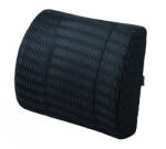 Q-CONNECT Suport lombar, ergonomic, pentru scaun, spuma cu memorie, 34 x 30 x 11 cm , Q-Connect - negru (KF17986)