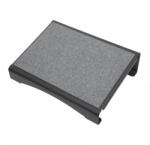 Maul Suport pentru picioare, metalic, acoperit cu pasla, 40x30 cm, MAUL Flair - antracit (MA-90150-89)