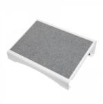 Maul Suport pentru picioare, metalic, acoperit cu pasla, 40x30 cm, MAUL Flair - alb (MA-90150-02)