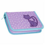 Starpak Penar neechipat Starpak Glitter Cat, 1 fermoar, 576222, 2 extensii (P4862) Penar