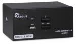 Inter-Tech Switch KVM Inter-Tech AS-22HA, 2 x HDMI, Black (88887243)