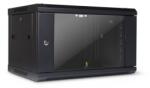 Inter-Tech Rack Inter-Tech SMA-6406, 19 inch, 6U, 600 x 450 mm, Black (88887252)