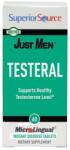 Superior Source Just Men Testeral Formula pe bază de plante pentru testosteron, 60 tablete sublinguale, Superior Source