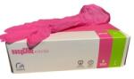 Elcadis Manusi Examinare Nitril, Roz, Nepudrate, Marimea L, 100 Bucati (ELC-MAN-NIT-100-PNK-L)