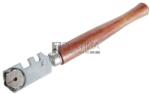  üvegvágó, fanyelű, 6 kerekes, 130mm - MBL 105153 (MBL 105153)