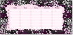 Ars Una órarend, 23x11cm, kétoldalas, Sakura - pepita - 168 Ft