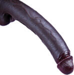 SuperLove Real Giant Liquid Silicone Double Density Dildo 39, 5cm Brown Dildo