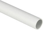 Elettrocanali EC TG1550 50-es merevfalú cső (MŰ-I 36 kiváltó) 3m PVC 750N UV álló önkioltó 960°C RAL7035 15m/# kifutó Elettrocanali (ECTG1550)