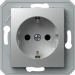 TEM EKO 2+F dugalj betét ezüst 16A 250V VE10ESXO 17715 (VE10ESXO)