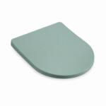 Foglia Capac wc soft close si demontare rapida, verde turcoz, Foglia Oslo (051MLG)