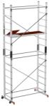 CRIANO Schela aluminiu mobila 2x2(m), inaltime de lucru 4m, platforma 1, 6x0, 45(m), max. 150kg (CNO-SME-ADDY5M)