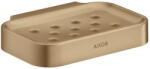 Hansgrohe Universal Circular Szappantartó tartóval, szálcsiszolt bronz 42805140 (42805140)