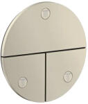 Hansgrohe ShowerSelect ID Rejtett szelep 3 készülékhez, szálcsiszolt nikkel 36779820 (36779820)