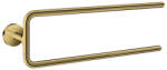 Hansgrohe Universal Circular Dupla törölközőtartó, csiszolt arany megjelenés 42822990 (42822990)