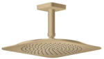 Hansgrohe Citterio C Fejzuhany 27x27 cm, EcoSmart, csiszolt bronz 28793140 (28793140)
