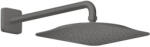 Hansgrohe Citterio C Fejzuhany 27x27 cm, csiszolt fekete króm 28790340 (28790340)