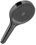 Hansgrohe ShowerSolutions Zuhanyfej, 3 féle vízsugár, EcoSmart+, szálcsiszolt fekete króm 39774340 (39774340)