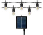 VIRONE LG-6/10M/FLAME Napelemes világító girland 10 m, 10 x LED láng (LG-6/10M/FLAME)