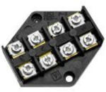VIRONE TB-1/4/2, 5 Csatlakozólemez 4 sín x 2, 5 mm2 (TB-1/4/2,5)