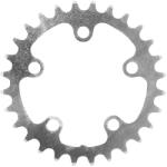 Stronglight országúti belső lánctányér, 28 fogas, 5 furat, 74 mm, ezüst acél, 9-10 sebességes STRONGLIGHT Bicikli alkatrészek Kerékpár alkatrészek Kerékpár lánctányérok
