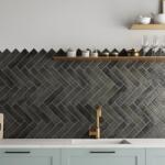 Durstone Gresie tip decor Durstone Imagine Black Portelanata Lucioasa 6x25 cm