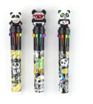Nebulo Panda 10 színű golyóstoll (DTG-10COL-007) - tintasziget