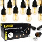 Xtech Kültéri Kerti Fényfüzér 20M Izzók 20 Led Kerti Lámpák (5907783089077)