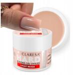 Claresa Hard&Easy Építő zselé Light Beige 45g Led Uv önterülő (Hard&Easy Builder Gel 45g Light Beige)
