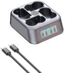 Patona Încărcător rapid PATONA Platinum USB-C PD/QC cu 4 porturi pentru Fuji NP-W235 (PT-4177)