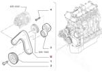 Continental Ctam Hosszbordás Szíj Renault 11 (b/c37_), Encore (b/c37_) (6pk1165)
