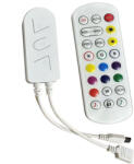  Digitális Led szalag RGB+W Led szalag vezérlő 12V, 60W, 24 gombos+ Wifis+ Bluetooth+ hang vezérlő. LLSZ5050C30L2835C30LRGBW: csak ehhez a szalaghoz (LLSZV5050C30L2835C30LRGBWTAV)