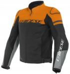 Dainese Agile Black Orange Bőr Motoros Kabát 52