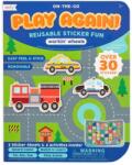 OOLY Set planse si jocuri cu abtibilduri repozitionabile - Vehicule (172-005)