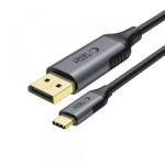Tech-Protect Cablu Audio si Video USB-C - DisplayPort Tech-Protect Ultraboost, 1.8m, Negru - gsmboutique