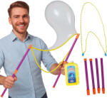 Guirca Bețe pentru baloane mari de săpun cu sfoară și lichid de săpun Tub balon de sapun