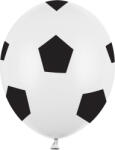 PartyDeco Balon latex - Minge de fotbal 30 cm