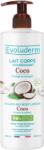 Evoluderm Lapte de corp hranitor Coco, 500ml, Evoluderm