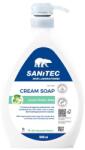 Sanitec Crema de sapun parfumat Green Aloe, 1000ml, Sanitec