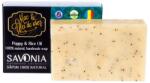 Savonia Sapun natural cu mac si ulei de orez, 90g, Savonia
