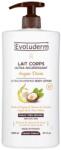 Evoluderm Lapte de corp ultra-hranitor Argan Divin, 1000ml, Evoluderm