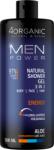 4organic Gel de dus 3 in 1 Energy Men Power, 500ml, 4Organic