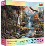 Trefl Puzzle Trefl Colectia SUA Natura Salbatica, poster inclus, 3000 de piese Puzzle