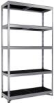 AR Shelving Fém polcos állvány kültéri szürke 180 cm magas